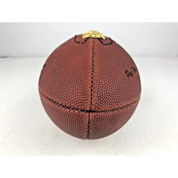 Wilson NFL Pee-Wee Football #F1655 Tackified Composite‎ Leather Brown Black - Picture 7 of 9